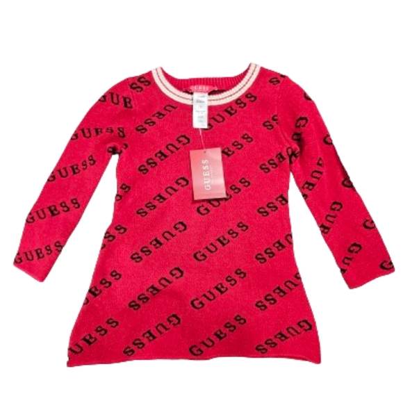 Guess Little Girl's Sweater Dress Size 2 - Picture 1 of 4